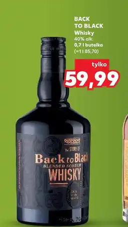 Kaufland Whisky Back to Black oferta