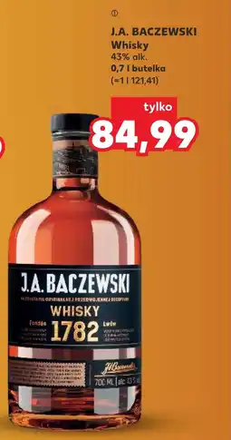 Kaufland Whisky J.A. Baczewski oferta