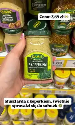 Dino Musztarda z koperkiem łagodna Kamis oferta