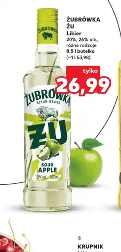 Kaufland Likier Żubrówka oferta