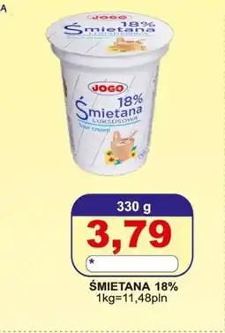 Primus Jogo Śmietana 18% luksusowa oferta