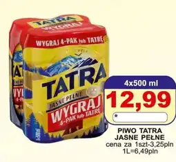 Primus Tatra Piwo Jasne Pełne oferta