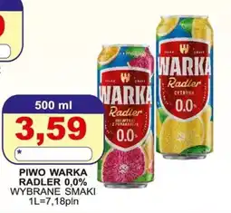 Primus Warka Piwo Radler 0,0% oferta