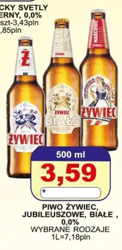 Primus Żywiec Piwo Jubileuszowe, Białe, 0,0% oferta