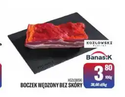 TomiMarkt Kozłowski Boczek wędzony bez skóry oferta