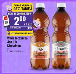 Polomarket Woda lecznicza Jan lub Słotwinka oferta
