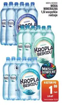 TomiMarkt Kropla Beskidu Woda mineralna oferta