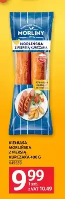 Selgros Morliny Kiełbasa Morlińska z piersią kurczaka oferta