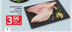 Selgros Karmazyn filet ze skórą oferta