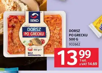 Selgros Seko Dorsz po grecku oferta