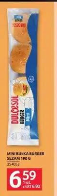 Selgros Dulcesol Mini bułka burger sezam oferta