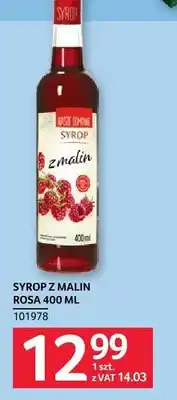 Selgros Nasze Domowe Syrop z malin Rosa oferta