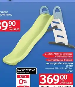 Selgros Smoby Zjeżdżalnia Funny 200 cm oferta