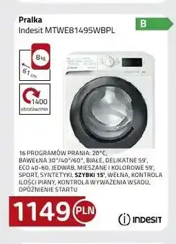 Kakto Pralka Indesit MTWE81495WBPL oferta