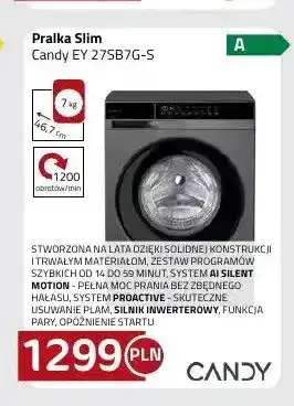 Kakto Pralka Slim Candy EY 27SB7g-S oferta
