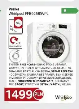 Kakto Pralka Whirlpool FFB9258SVPL oferta