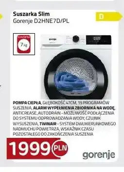 Kakto Suszarka Slim Gorenje D2HNE7D/PL oferta