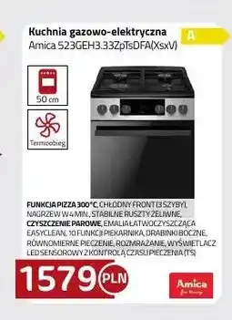 Kakto Kuchnia gazowo-elektryczna Amica 523GEH3.33ZpTsDFA(XsxV) oferta