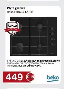 Kakto Płyta gazowa Beko HIBG64120SB oferta