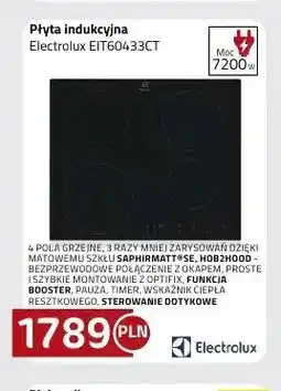 Kakto Płyta indukcyjna Electrolux EIT60433CT oferta