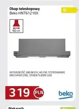 Kakto Okap teleskopowy Beko HNT61210X oferta