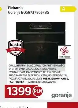 Kakto Piekarnik Gorenje BOS6737E06FBG oferta