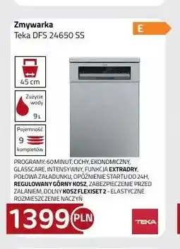 Kakto Zmywarka Teka DFS 24650 SS oferta