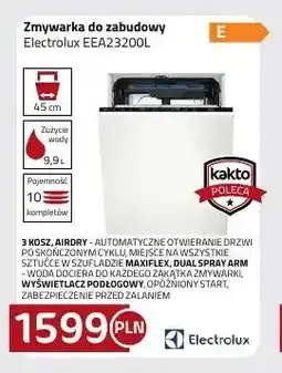 Kakto Zmywarka do zabudowy Electrolux EEA23200l oferta