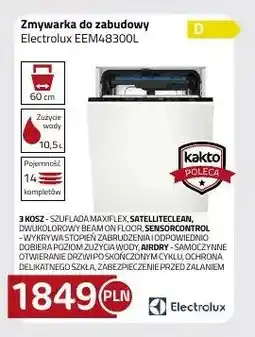 Kakto Zmywarka do zabudowy Electrolux EEM48300l oferta