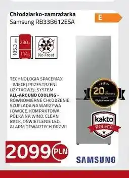 Kakto Chłodziarko-zamrażarka Samsung RB33B612ESA oferta