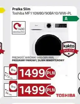 Kakto Pralka Slim Toshiba MF110W80/90BA10/WW-PL oferta