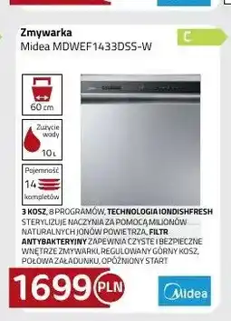 Kakto Zmywarka Midea MDWEF1433DSS-W oferta