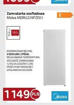 Kakto Zamrażarka szufladowa Midea MDRU229FZE01 oferta
