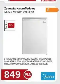 Kakto Zamrażarka szufladowa Midea MDRD129FZE01 oferta