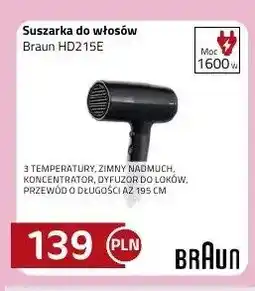 Kakto Suszarka do włosów Braun HD215E oferta