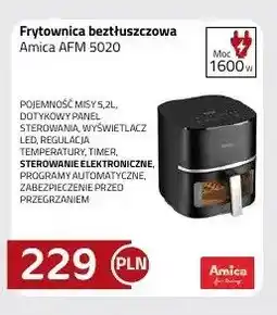 Kakto Frytownica beztłuszczowa Amica AFM 5020 oferta