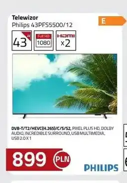 Kakto Telewizor Philips 43PFS5500/12 oferta