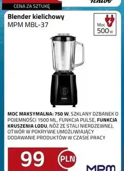 Kakto Blender kielichowy MPM MBL-37 oferta