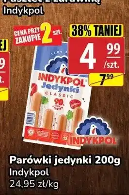 API MARKET Parówki jedynki Indykpol oferta