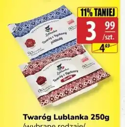 API MARKET Twaróg Lublanka półtłusty Spomlek oferta