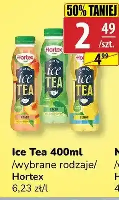 API MARKET Napój niegazowany Hortex Ice Tea Peach oferta
