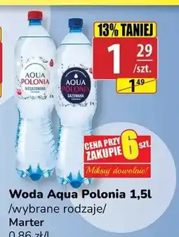 API MARKET Woda Aqua Polonia niegazowana oferta