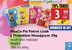 API MARKET Lizak z proszkiem musującym MaxCo Psi Patrol oferta