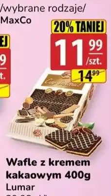 API MARKET Wafle z kremem kakaowym Lumar oferta