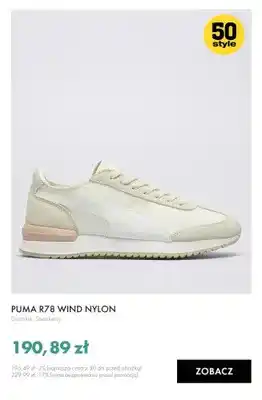 Sneakersy damskie PUMA R78 WIND NYLON