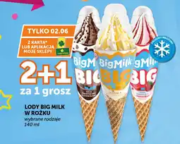 Groszek Big Milk Lody w rożku oferta