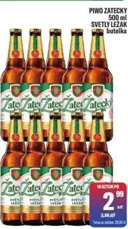TomiMarkt Zatecky Piwo Svetly Lezak oferta