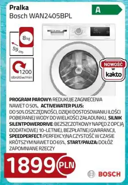 Kakto Bosch Pralka WAN2405BPL oferta