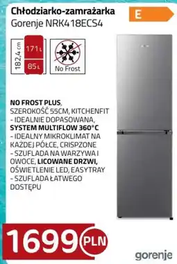 Kakto Gorenje Chłodziarko-zamrażarka NRK418ECS4 oferta