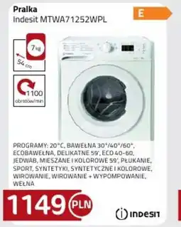 Kakto Indesit Pralka MTWA71252WPL oferta